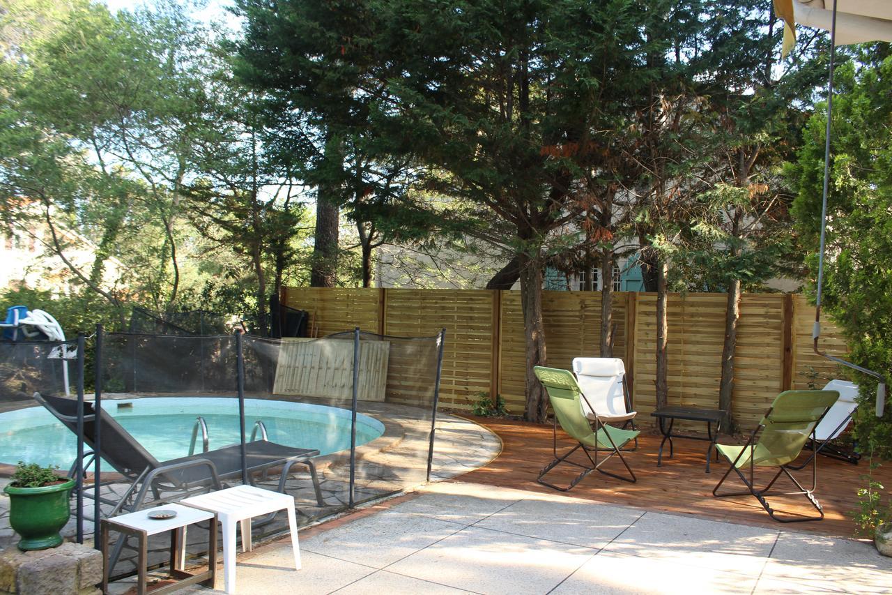 La Maison Blanche Bed and Breakfast Saint Aygulf Exterior foto